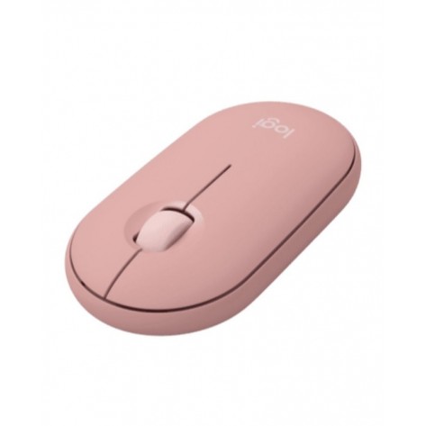 Комплект клавиатура и мишка Logitech - Pebble 2, безжичен, Tonal Rose