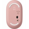 Комплект клавиатура и мишка Logitech - POP ICON COMBO, безжичен, Rose & Off White