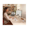 Комплект клавиатура и мишка Logitech - Signature Comfort Plus, MK880, безжичен, off-white