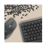 Комплект клавиатура и мишка Logitech - Signature Comfort Plus, MK880, безжичен, графит