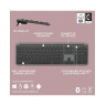 Комплект клавиатура и мишка Logitech - Signature Slim Combo, MK950, безжичен, графит