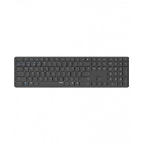  Комплект клавиатура и мишка Rapoo - 9800M, безжичен, черен