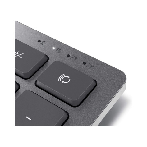 Комплект мишка и клавиатура Dell - KM7120W, безжичен, сив