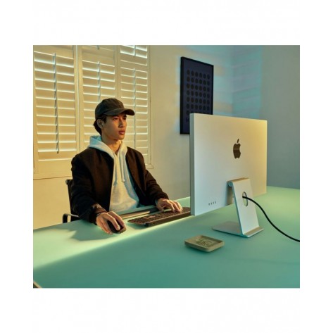 Комплект мишка и клавиатура Logitech - MX Keys S Combo for Mac, безжичен, сив