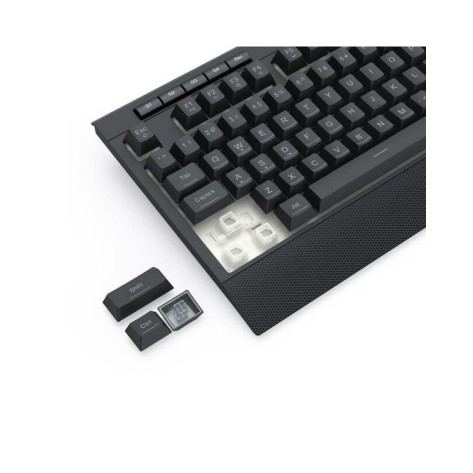 Комплект мишка и клавиатура Redragon - S151, безжичен, RGB, черен