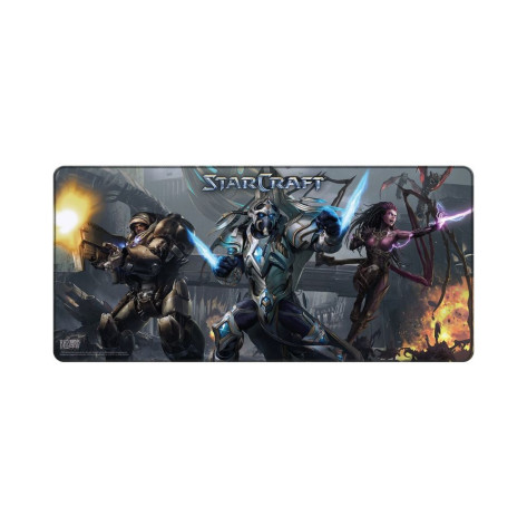 Комплект настолни игри StarCraft: Two Player Starter Set и Protoss Starter Set и подложка за мишка
