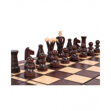 Комплект шах и дама Sunrise - 35 x 17.5 x 4 cm
