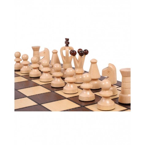 Комплект шах и дама Sunrise - 35 x 17.5 x 4 cm