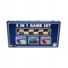 Комплект шах, табла и дама Star - 3 в 1 Game Set, 48 x 48 см