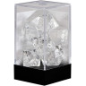 Комплект зарове Chessex Translucent Clear/White Polyhedral (7 бр.)
