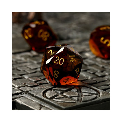 Комплект зарове GlassStaff - Glass RPG Dice Set, Emberion (7 бр.)