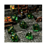 Комплект зарове GlassStaff - Glass RPG Dice Set, Emerald Dagger (7 бр.)