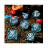 Комплект зарове GlassStaff - Liquid Core RPG Dice Set, Flux Fortune (7 бр.)