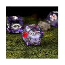 Комплект зарове GlassStaff - Liquid Core RPG Dice Set, Sakura Drift (7 бр.)