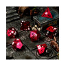 Комплект зарове GlassStaff - Metal RPG Dice Set, Dawn Blossom (7 бр.)