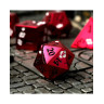 Комплект зарове GlassStaff - Metal RPG Dice Set, Dawn Blossom (7 бр.)