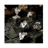 Комплект зарове GlassStaff - Metal RPG Dice Set, Elderwyrm (7 бр.)