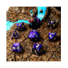 Комплект зарове GlassStaff - Metal RPG Dice Set, Fatewritten (7 бр.)