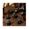 Комплект зарове GlassStaff - Metal RPG Dice Set, Voidraxius (7 бр.)