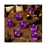 Комплект зарове GlassStaff - Sharp Edge Resin RPG Dice Set, Enchanta (7 бр.)