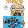 Комплект зарове Goodman Games - Dungeon Crawl Classics RPG: Elemental Dice Set - Earth (14 бр.)