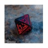 Комплект зарове Q-Workshop - Game of Thrones Dice Set: Targaryen (8 бр.)