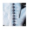 Комплект зарове Q-Workshop - Game of Thrones Dice Set: Night's Watch (8 бр.)