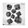 Комплект зарове Q-Workshop - Game of Thrones Dice Set: Night's Watch (8 бр.)