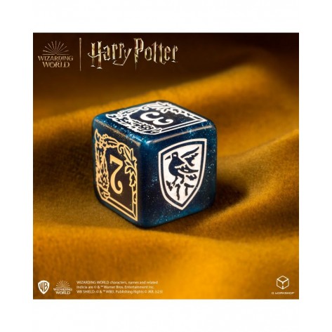 Комплект зарове Q-Workshop - Harry Potter Ravenclaw Modern Dice Set: Blue (7 бр.)
