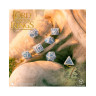 Комплект зарове Q-Workshop - The Lord of the Rings: Rivendell Dice Set, Stone (7 бр.)