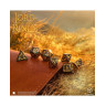 Комплект зарове Q-Workshop - The Lord of the Rings: Rohan Dice Set (7 бр.)