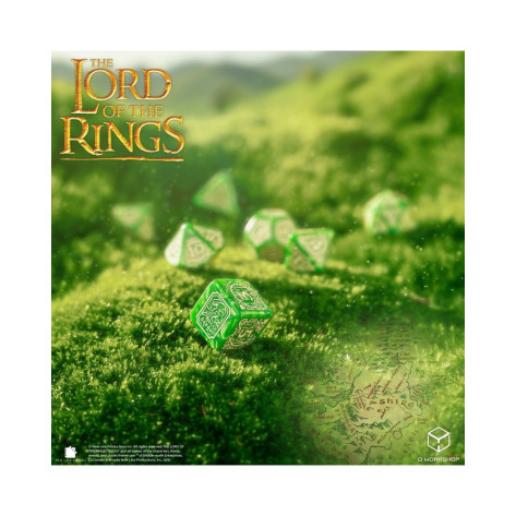 Комплект зарове Q-Workshop - The Lord of the Rings: Shire Dice Set (7 бр.)