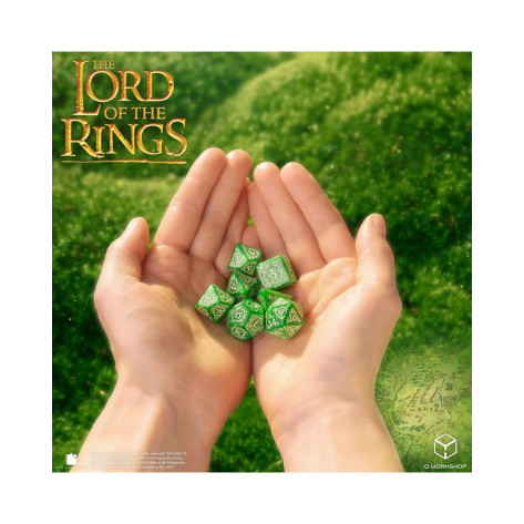 Комплект зарове Q-Workshop - The Lord of the Rings: Shire Dice Set (7 бр.)