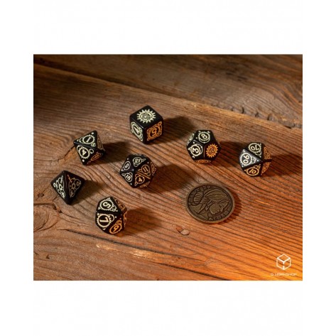 Комплект зарове Q-Workshop - The Witcher Dice Set: Ciri - The Zireael (7 бр.)
