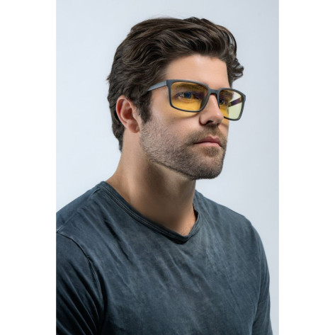 Компютърни очила Gunnar - Mammoth Onyx, кехлибар