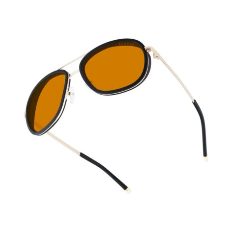 Компютърни очила Gunnar - Quantum Dume, златисти, кехлибар