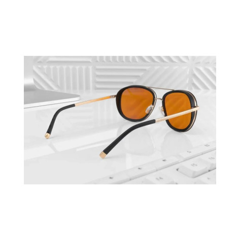 Компютърни очила Gunnar - Quantum Dume, златисти, кехлибар