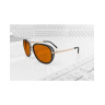 Компютърни очила Gunnar - Quantum Dume, златисти, кехлибар