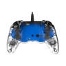 Контролер Nacon за PS4 - Wired Illuminated, crystal blue