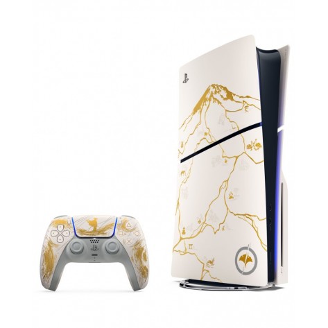 Конзола Конзола PlayStation 5 (Slim) - Ghost of Yotei Gold Limited Edition Bundle