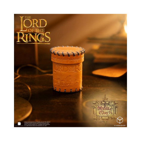 Кожена чашка за зарове Q-Workshop - The Lord of the Rings: The Fellowship of the Ring