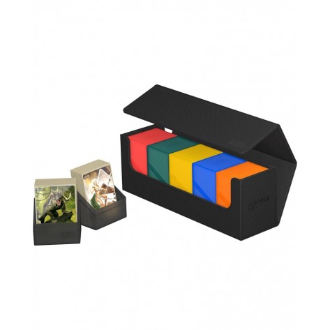 Кутия за карти Ultimate Guard Arkhive XenoSkin, Черна (400+)