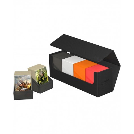 Кутия за карти Ultimate Guard Arkhive XenoSkin, Черна (400+)
