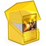 Кутия за карти Ultimate Guard Boulder Deck Case Clear, Amber (100+ бр.)