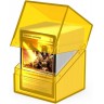 Кутия за карти Ultimate Guard Boulder Deck Case Clear, Amber (100+ бр.)