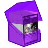 Кутия за карти Ultimate Guard Boulder Deck Case Clear, Amethyst (100+ бр.)