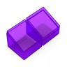 Кутия за карти Ultimate Guard Boulder Deck Case Clear, Amethyst (100+ бр.)