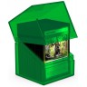 Кутия за карти Ultimate Guard Boulder Deck Case Clear, Emerald (100+ бр.)