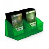 Кутия за карти Ultimate Guard Boulder Deck Case Clear, Emerald (100+ бр.)