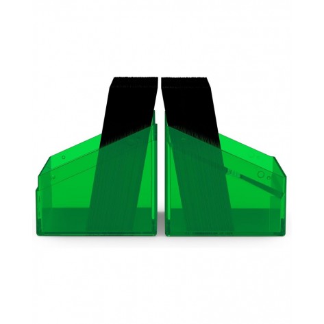 Кутия за карти Ultimate Guard Boulder Deck Case Clear, Emerald (100+ бр.)